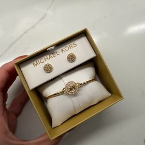Michael Kors Gold Jewelry Set